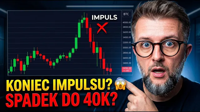 Pułapka na szczycie BTC — miniatura nagrania planu rynku